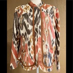 Chico’s Jacket Blazer Top Size Large